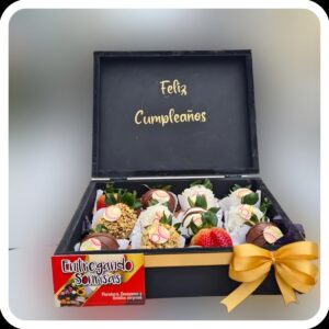 fresas con chocolate manizales